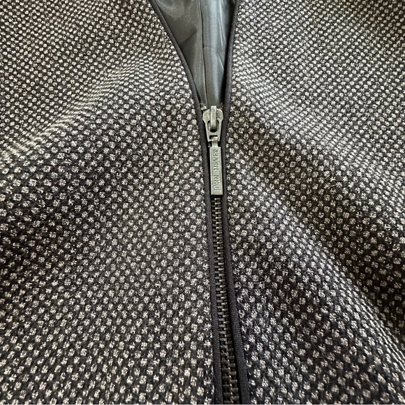 John Meyer collection women’s size 22W front zip jacket,‎ black, and white color - Picture 12 of 13